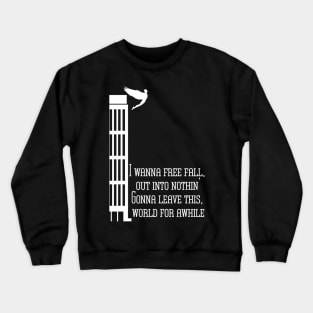 Free Fallin' Design Crewneck Sweatshirt